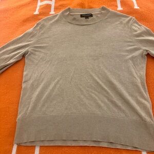 Banana Republic silk cashmere sweater camel M